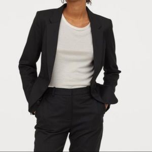 Black fitted blazer